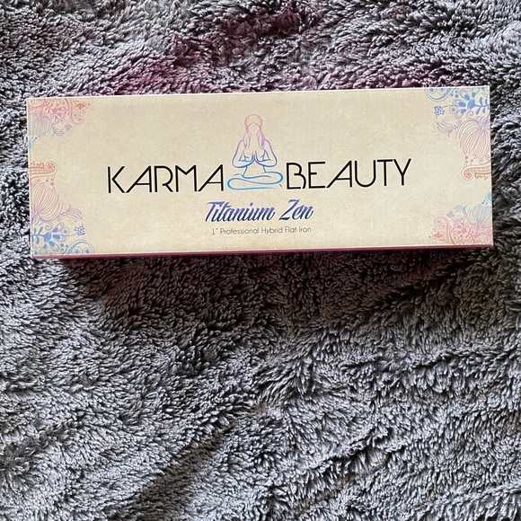 KARMA BEAUTY Titanium Zen 1 INCH Flat Iron - Picture 2 of 3